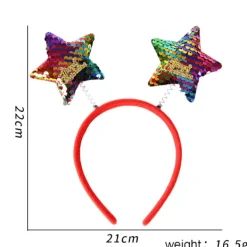 12 stycken juldiadem - Juldekorationer - Viktiga tillbehör för julfesten> Tillbehör