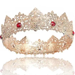 2 stycken kungliga kronor för balen, kungakronor för män> Huvudbonader