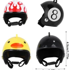 3 stycken kycklinghjälmar, fågelskyddshjälm, kycklinghjälmhatt, justerbar kycklinghuvudskydd för kyckling, för fjäderfähuvudskydd> Huvudbonader