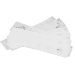 20 stycken återanvändbara DIY ansikts- och kroppsmålningsschabloner><noscript><img width=