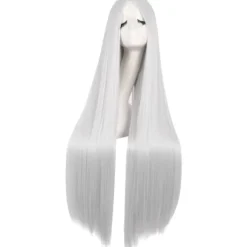 40 tum/100 cm Mode Rak Naturlig Lång Anime Kostym Peruk> Peruker