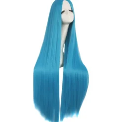 40 tum/100 cm Mode Rak Naturlig Lång Anime Kostym Peruk> Peruker