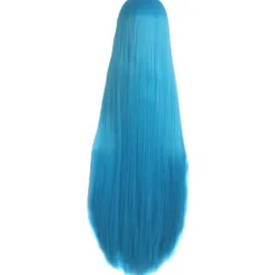 40 tum/100 cm Mode Rak Naturlig Lång Anime Kostym Peruk><noscript><img width=