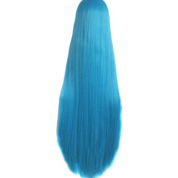 40 tum/100 cm Mode Rak Naturlig Lång Anime Kostym Peruk> Peruker