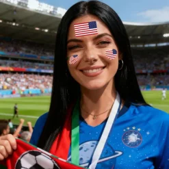 其他 2026 US Kanada Mexiko VM Flagga Tatuering Klistermärken Fotbollsmatch Sportspel Tatuering Klistermärken Vattenöverföring Ansiktsklistermärken 6 * 6cm (10 sets) | Fyndiq><noscript><img width=
