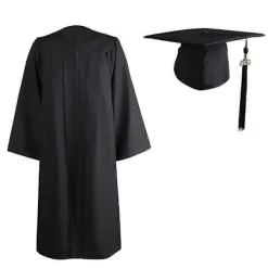 2025 Vuxen Dragkedja Universitet Akademisk Examensklänning Kappa Mortelbräda Hatt-WELLNGS XXXXL> Huvudbonader