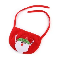 2 x husdjurshuvuden, julhalsdukar för hundar, julhalsdukar för><noscript><img width=