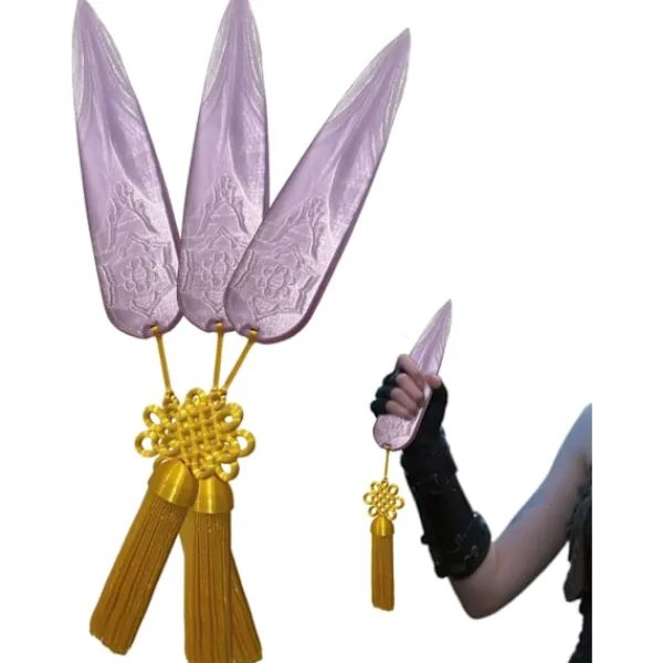 3 Zo-ey's K/Pop Demon Hunter Vapen, K/Pop Demon Hunter Svärd, Rollspelsfilmrekvisita, Halloweenkostymtillbehör, Filmsamlarobjekt_qcx> Tillbehör