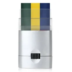 TrueNorth (A) 3 färger patriotisk ansiktsfärg för idrottare, sportfans, vuxna och barn, ansiktsmålningskräm för sportevenemang> Smink