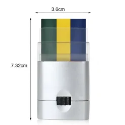 TrueNorth (A) 3 färger patriotisk ansiktsfärg för idrottare, sportfans, vuxna och barn, ansiktsmålningskräm för sportevenemang> Smink