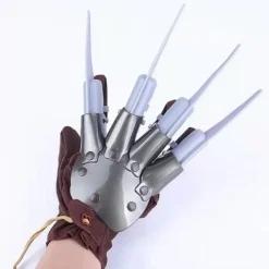 Hommy A Nightmare On Elm Street Freddy Krueger Cosplay Handskar Skräck Halloween Fest Dräkt Handkläder Rekvisita><noscript><img width=