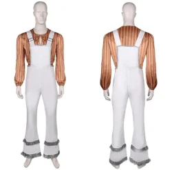 ABBA-dräkt Cosplay-utklädnad ABBA Girl Anni Agnetha Benny Bjorn Cosplay 70-tal Dam Herr Vintage Skjorta Halloween Karneval Kostym M M-FA- M Anni-Frid | Fyndiq><noscript><img width=