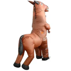 Aktiv skrattande häst uppblåsbar dräkt personlig utklädningskläder för vuxna kvinnor män[YDE]><noscript><img width=