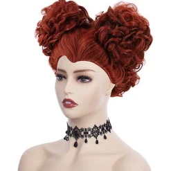 Alice i Sömlandet, peruk till maskeradfest, röd kort r><noscript><img width=