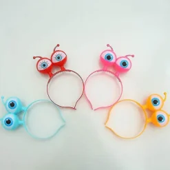 2023-alien Eyes Pannband Lyser upp Glödande Rolig Eyeball Hår Hoop Huvudbonad För nyår Kostymfest (slumpmässig färg)2st)><noscript><img width=