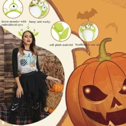 Alien Pannband Leksak, Treögd Alien Monster Pannband, Alien Monster Pannband><noscript><img width=