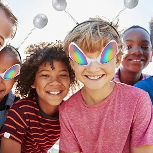 Mwin Alien Party Glasögon 5-Pack Alien Glasögon Fest Glasögon Halloween> Tillbehör