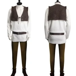 Alien Shrek Herrdräkt Anime Outfit Kostym Cosplay Barn Halloween Party Karneval Endast Kostym.i Endast Kostym-FA- Kids 120> Dräkter