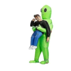 Alien uppblåsbar kostym för Halloween Cosplay Cosplay> Dräkter