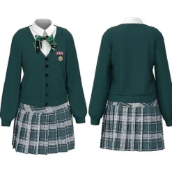 All Of Us Are Dead Zombie Campus Skoluniform Performance Kostym Cos Herr- och Damkläder-xindaren S> Dräkter