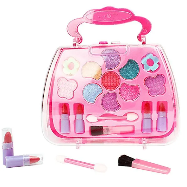 Allt-i-ett sminkset för barn - Säkert, giftfritt och tvättbart A> Smink