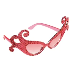 Amscan Fabulous Färgade Partyglasögon One Size Röd One Size> Tillbehör