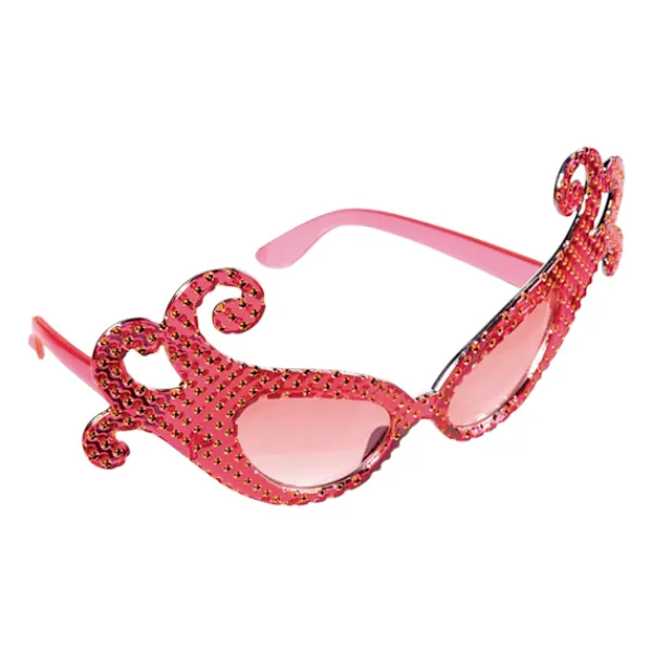 Amscan Fabulous Färgade Partyglasögon One Size Röd One Size> Tillbehör