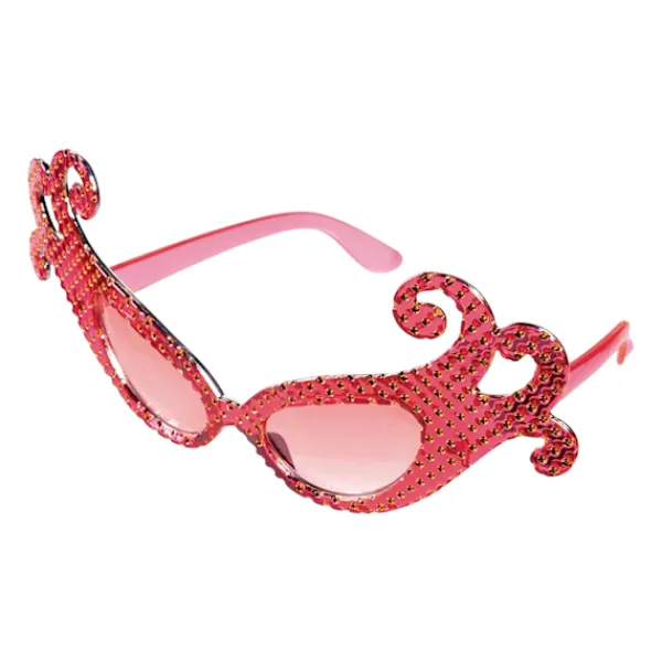 Amscan Fabulous Färgade Partyglasögon One Size Röd One Size> Tillbehör