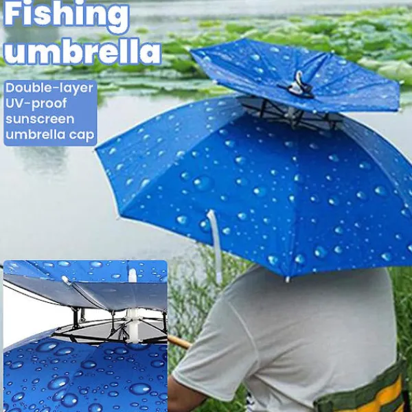 Andningsbara Fiske Parasollhattar Vikbara Solskydd Anti Uv Solskydd Vattentät Markis för Utomhusaktiviteter> Smink