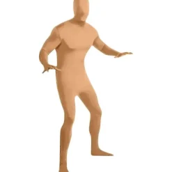 Andra Hud Kostym, Helkroppsdräkt Maskerad, Komedi Utklädningskostymer Vit 140CM 170CM> Dräkter