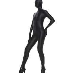 Andra Hud Kostym, Helkroppsdräkt Maskerad, Komedi Utklädningskostymer Vit 140CM 170CM><noscript><img width=