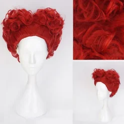 Anime Alice i Underlandet Hjärterdam Cosplay Peruk Peruker Hårnät><noscript><img width=