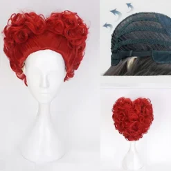 Anime Alice i Underlandet Hjärterdam Cosplay Peruk Peruker Hårnät><noscript><img width=