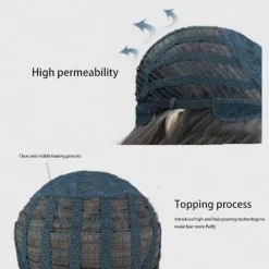 Anime Alice i Underlandet Hjärterdam Cosplay Peruk Peruker Hårnät><noscript><img width=