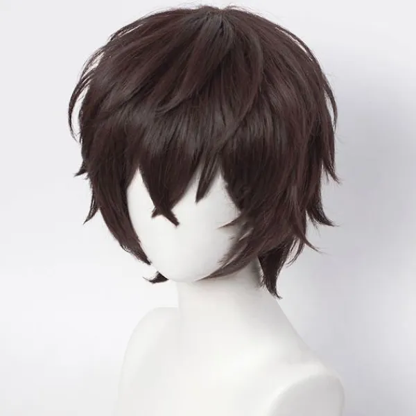 Anime Bungo Stray Dogs Dazai Osamu Cosplay Peruk - Perfekt> Peruker