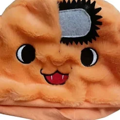 FMYSJ Anime Chainsaw Man Pochita Plysch Rörliga Öron Cosplay Hatt Halloween Jul Karneval Party Klädsel Pochita Öron Hatt Rörlig (FMY) One Size> Huvudbonader