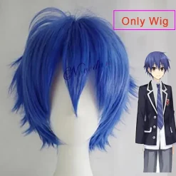 Anime Date A Live Itsuka Shido Cosplay Kostym Prinsessa Yatogami Tohka Tokisaki Kurumi Skoluniform Syntetisk Peruk Hår Män Pojke Itsuka Shido Peruk M Itsuka ShidoWig | Fyndiq> Peruker