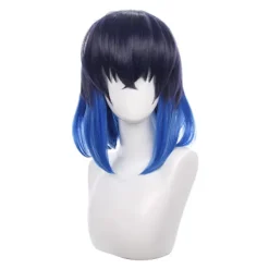 AIZHENCHEN Anime Hashibira Inosuke Cosplay Halloween Kostymer för Kvinnor Kostym Klänning Lek Kläder Uniform Klänning Kostym Roll XL XL XL{AZC} XL short wig> Peruker