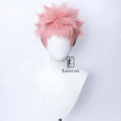 Anime Jujutsu Kaisen Cosplay Yuji Itadori Peruk Rosa Blandat Svart Kort Peruk Värmebeständigt Syntetiskt Hår (YJD) Yuji Itadori Peruk One Size | Fyndiq> Peruker
