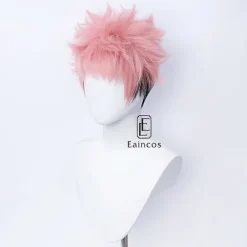 Anime Jujutsu Kaisen Cosplay Yuji Itadori Peruk Rosa Blandat Svart Kort Peruk Värmebeständigt Syntetiskt Hår (YJD) Yuji Itadori Peruk One Size | Fyndiq><noscript><img width=