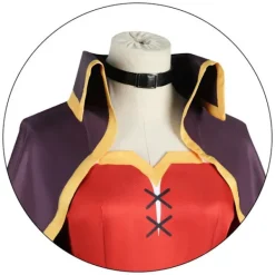 Anime Megumin Cosplay Kostym Kvinnor Magiker Klänning Outfits Megumin Cos Peruk Halloween Cos Kostymer L L A1 Cosplay Wig> Peruker