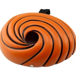 Anime Naruto Uchiha Obito Mask Akatsuki Tobi Halloween Kostym Rekvisita För Vuxna><noscript><img width=
