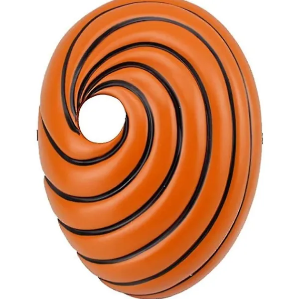 Anime Naruto Uchiha Obito Mask Akatsuki Tobi Halloween Kostym Rekvisita För Vuxna-FF-> Masker