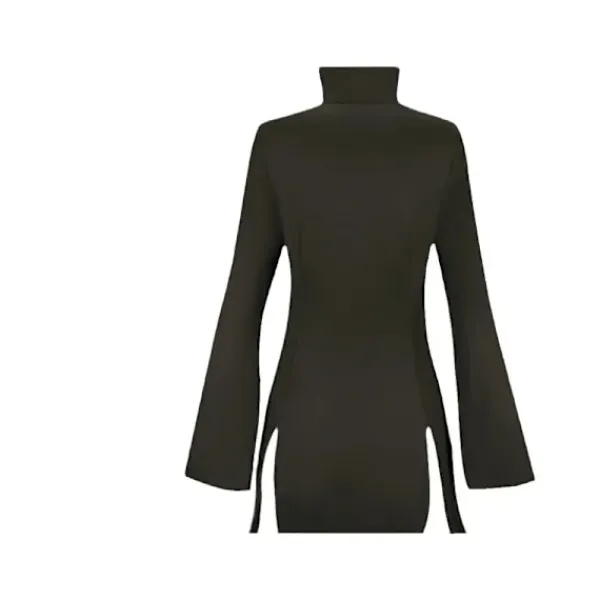 Anime One Punch Man Terrible Tornado Cosplay Kostym Senritsu No Tatsumaki Peruk Sexig Svart Klänning Halloween Uniform för Barn och Vuxen L> Peruker