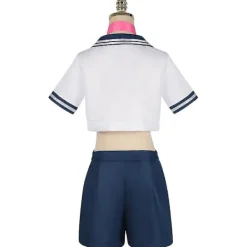 Anime Ruby Hoshino Cosplay Uniform Peruk Oshi No Ko Akane Kurokawa Kvinnor Halloween Party Kostym Topp Kjol Shorts Slips Kostym XL 2><noscript><img width=
