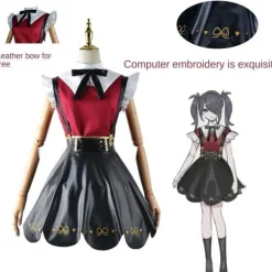 Anime Spel Needy Girl Overdose Abyss KAngel Ame Chan Cosplay Kostym JK Uniform KAnge KAnge Wig Only><noscript><img width=