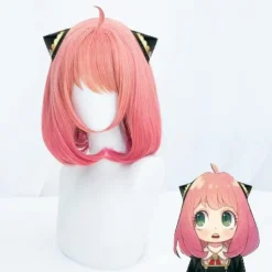 Anime Spy x Family Cosplay Anime Cosplay Peruk med Gratis> Peruker