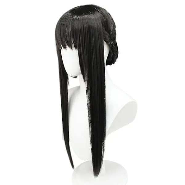 Anime Spy X Family Yor Forger Cosplay Peruker Kvinnor Svart Peruk Halloweenfest Peruker> Peruker