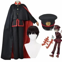 Anime Toalettbunden Hanako Kun Jibaku Shounen Hanako Kun Uniform Cosplay Kostymset-Perfekt S> Dräkter