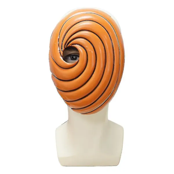 Anime Uchiha Obito Mask Akatsuki Tobi Kostym Rekvisita för Vuxna> Masker